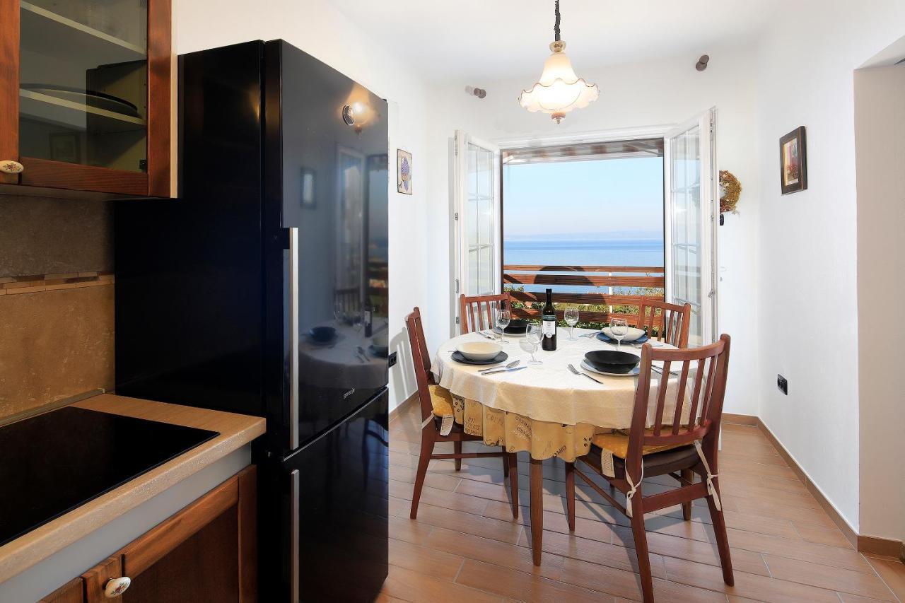 Apartment Vincent With Beautiful Sea View Terrace クレノヴィツァ エクステリア 写真