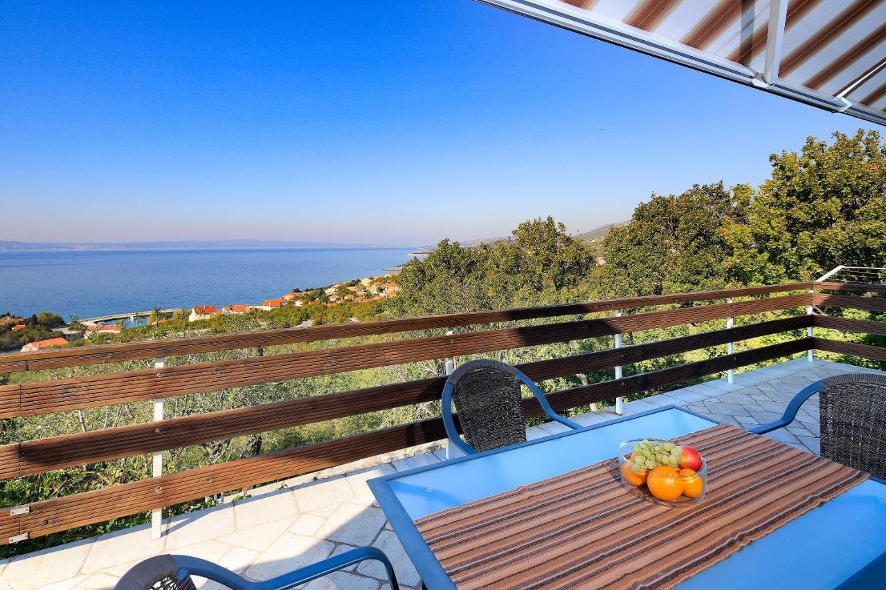 Apartment Vincent With Beautiful Sea View Terrace クレノヴィツァ エクステリア 写真
